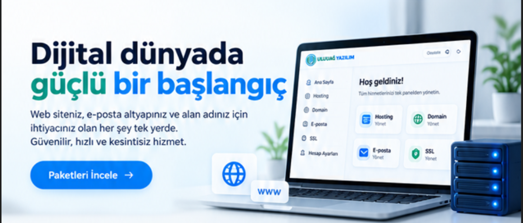 Tüm hizmetler tek panelde. Dijital dünyada güçlü bir başlangıç